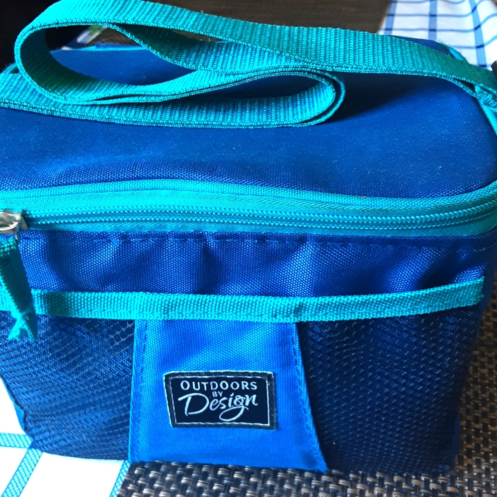 Light,Dark Blue Lunckit w/ Keychain